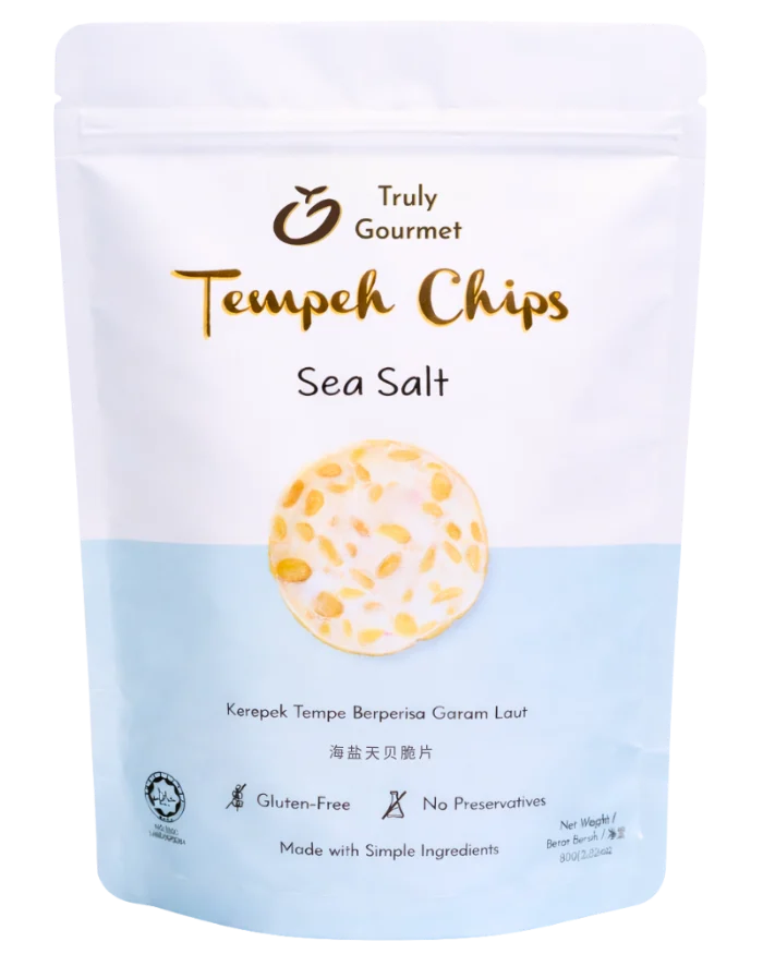 Sea Salt tempeh chips